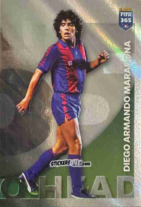 Figurina Diego Armando Maradona (FC Barcelona) - Fifa 365 2026 n. 28 - Panini