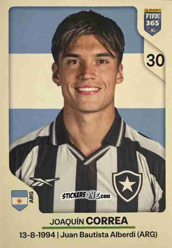 Sticker Joaquin Correa - Fifa 365 2026 n. 61 - Panini