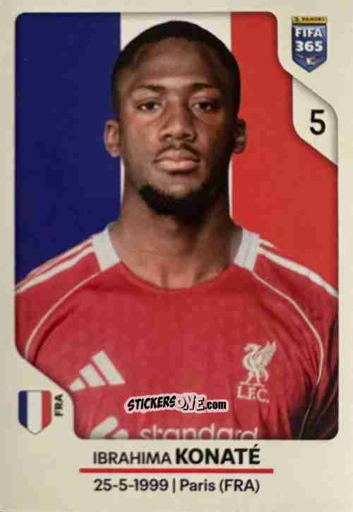 Figurina Ibrahima Konaté - Fifa 365 2026 n. 83 - Panini