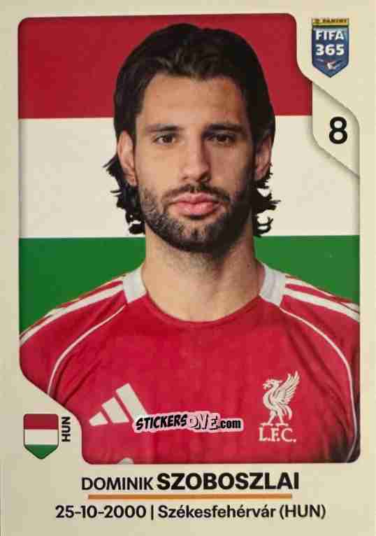 Cromo Dominik Szoboszlai - Fifa 365 2026 n. 90 - Panini