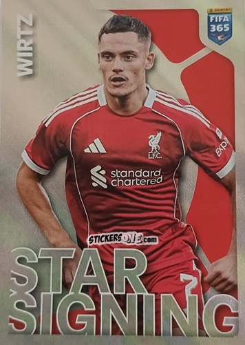 Figurina Florian Wirtz (Star Signing) - Fifa 365 2026 n. 94 - Panini