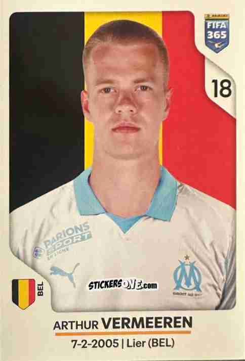 Figurina Arthur Vermeeren - Fifa 365 2026 n. 125 - Panini