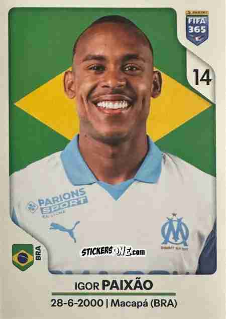 Figurina Igor Paixão - Fifa 365 2026 n. 128 - Panini