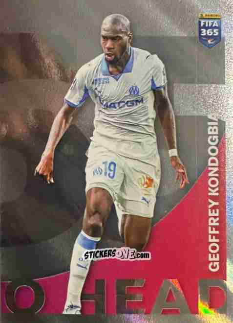 Figurina Geoffrey Kondogbia (Olympique de Marseille) - Fifa 365 2026 n. 144 - Panini