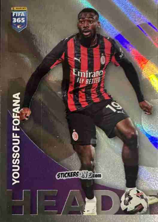 Sticker Youssouf Fofana (Ac Milan) - Fifa 365 2026 n. 145 - Panini