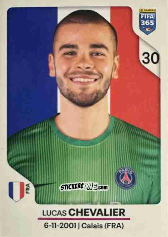 Cromo Lucas Chevalier - Fifa 365 2026 n. 153 - Panini