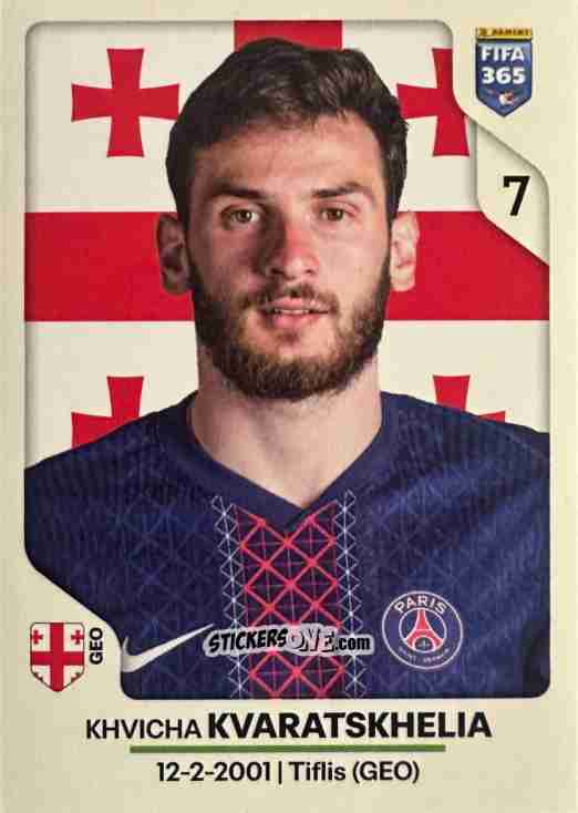 Sticker Khvicha Kvaratskhelia - Fifa 365 2026 n. 164 - Panini