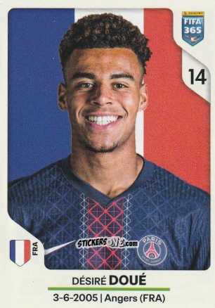 Figurina Désiré Doué - Fifa 365 2026 n. 167 - Panini