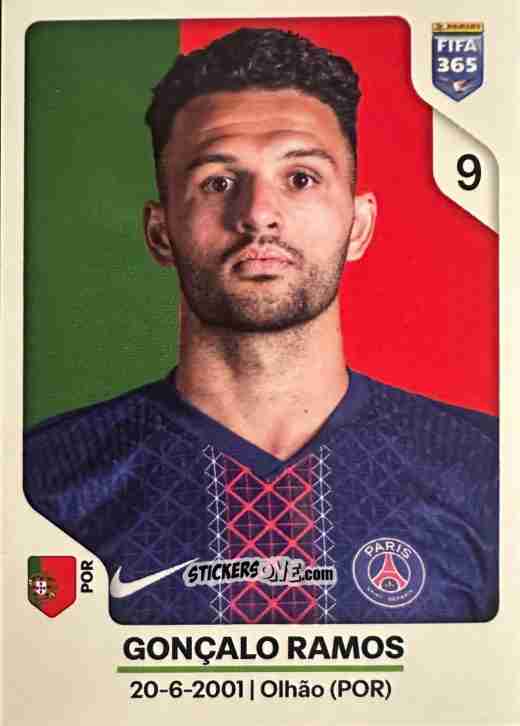 Cromo Gonçalo Ramos - Fifa 365 2026 n. 170 - Panini