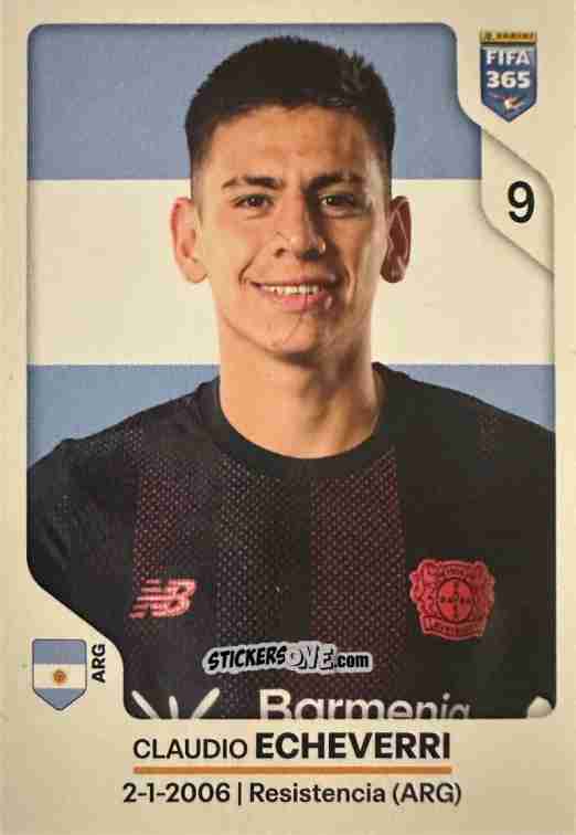 Cromo Claudio Echeverri - Fifa 365 2026 n. 185 - Panini