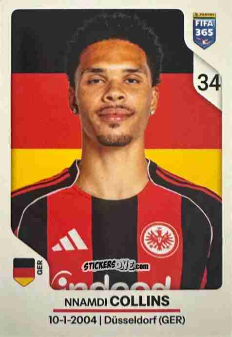 Cromo Nnamdi Collins - Fifa 365 2026 n. 192 - Panini