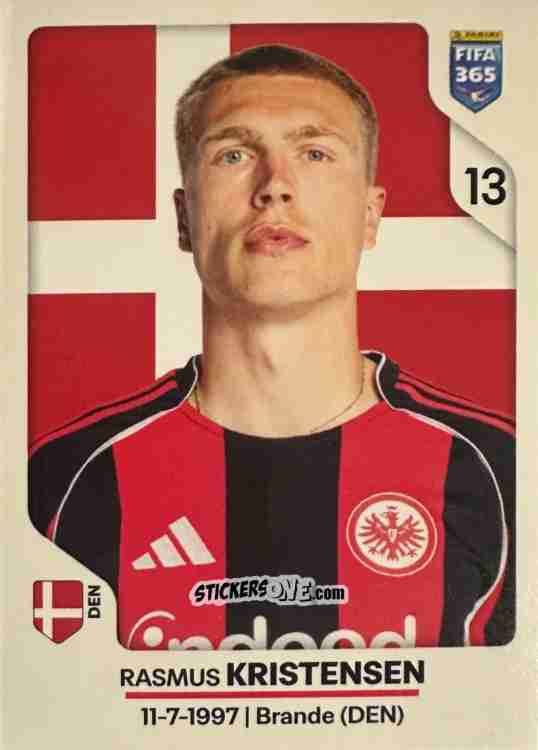 Figurina Rasmus Kristensen - Fifa 365 2026 n. 193 - Panini