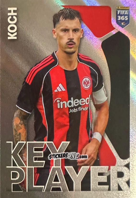 Sticker Robin Koch (Key Player) - Fifa 365 2026 n. 201 - Panini