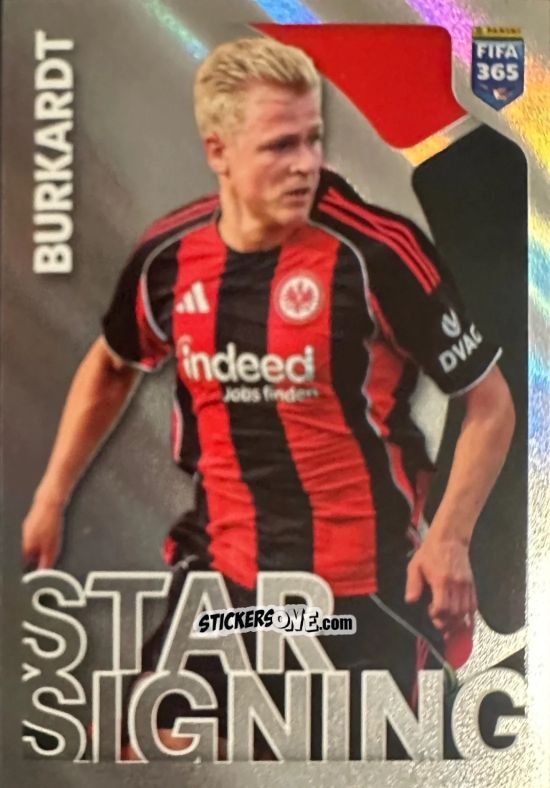 Sticker Jonathan Burkardt (Star Signing) - Fifa 365 2026 n. 202 - Panini