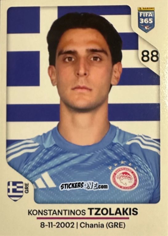 Cromo Konstantinos Tzolakis - Fifa 365 2026 n. 207 - Panini