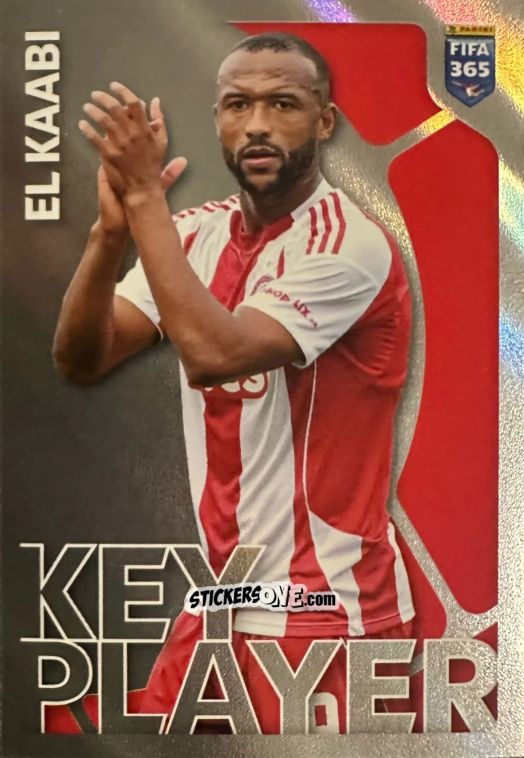 Cromo Ayoub El Kaabi (Key Player) - Fifa 365 2026 n. 219 - Panini