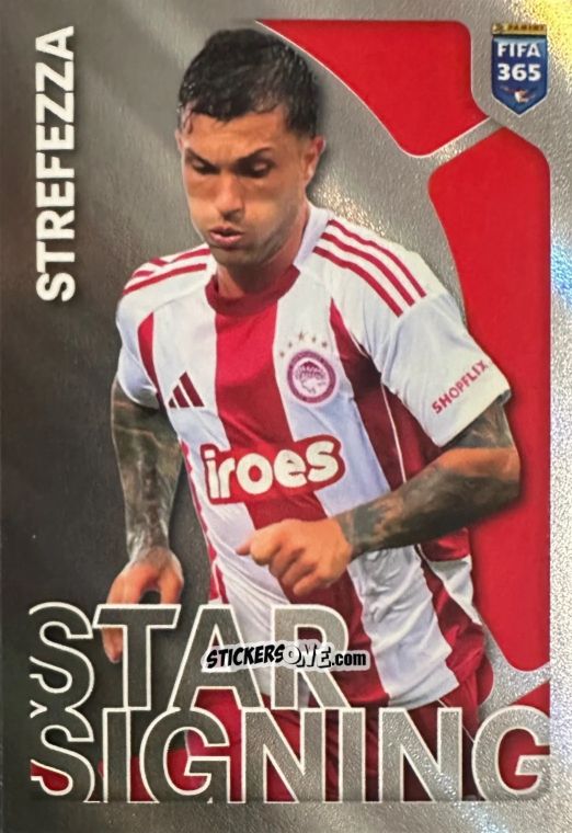 Cromo Gabriel Strefezza (Star Signing) - Fifa 365 2026 n. 220 - Panini