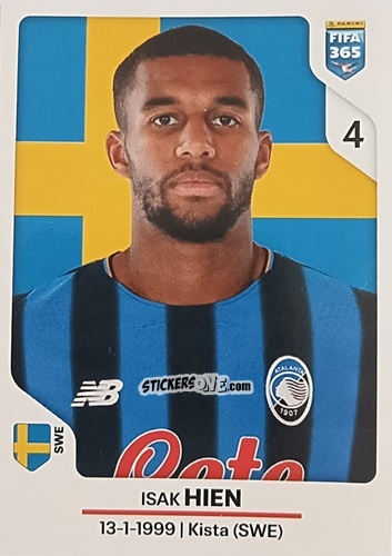 Sticker Isak Hien - Fifa 365 2026 n. 227 - Panini