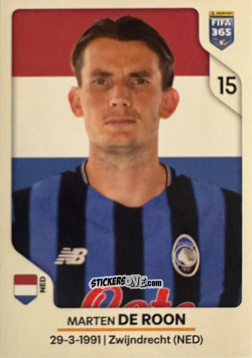 Sticker Marten de Roon - Fifa 365 2026 n. 231 - Panini