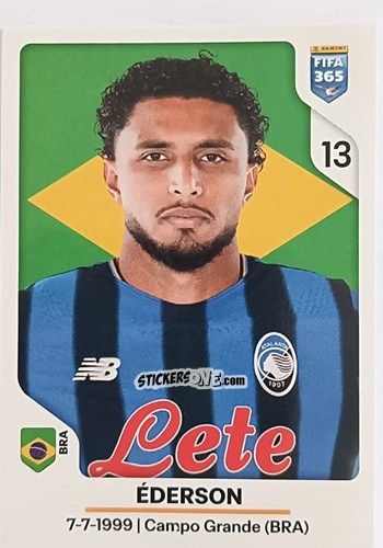 Cromo Ederson - Fifa 365 2026 n. 232 - Panini