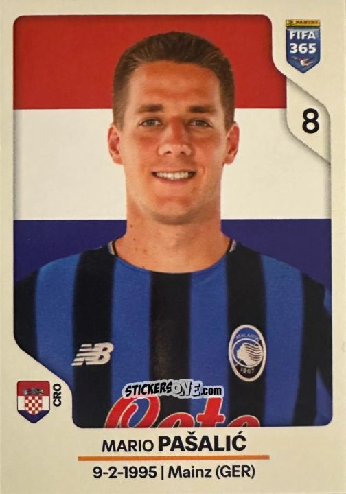Figurina Mario Pašalić - Fifa 365 2026 n. 234 - Panini