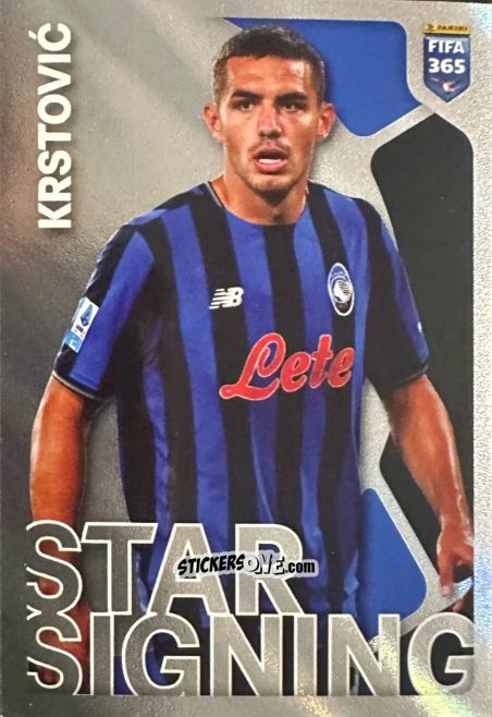 Figurina Nikola Krstović (Star Signing) - Fifa 365 2026 n. 238 - Panini