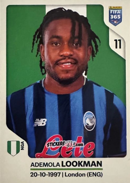 Figurina Ademola Lookman - Fifa 365 2026 n. 242 - Panini