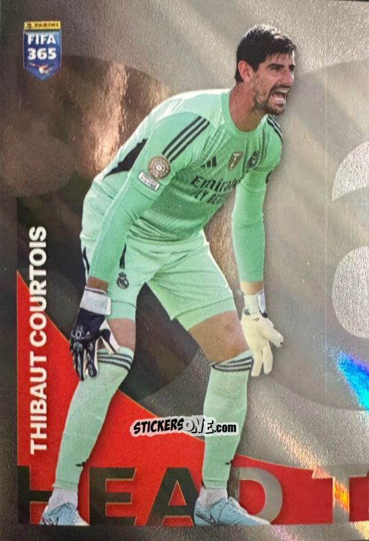 Figurina Thibaut Courtois (Real Madrid) - Fifa 365 2026 n. 247 - Panini