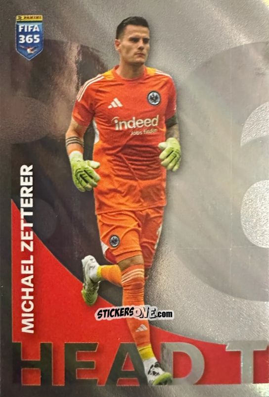 Sticker Michael Zetterer (Eintracht Frankfurt) - Fifa 365 2026 n. 253 - Panini