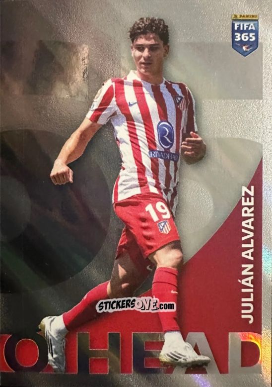 Cromo Julian Alvarez (Atlético de Madrid) - Fifa 365 2026 n. 256 - Panini
