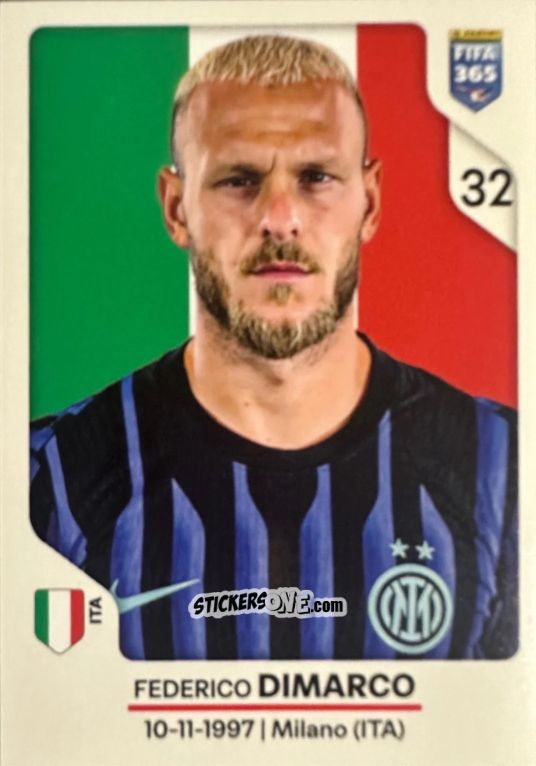 Cromo Federico Dimarco - Fifa 365 2026 n. 267 - Panini