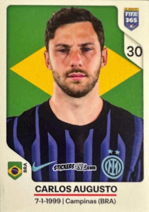 Cromo Carlos Augusto - Fifa 365 2026 n. 269 - Panini