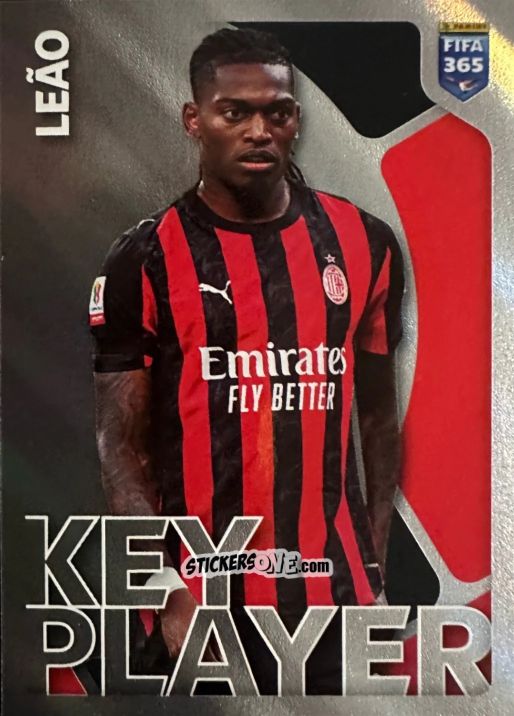 Figurina Rafael Leão (Key Player) - Fifa 365 2026 n. 291 - Panini