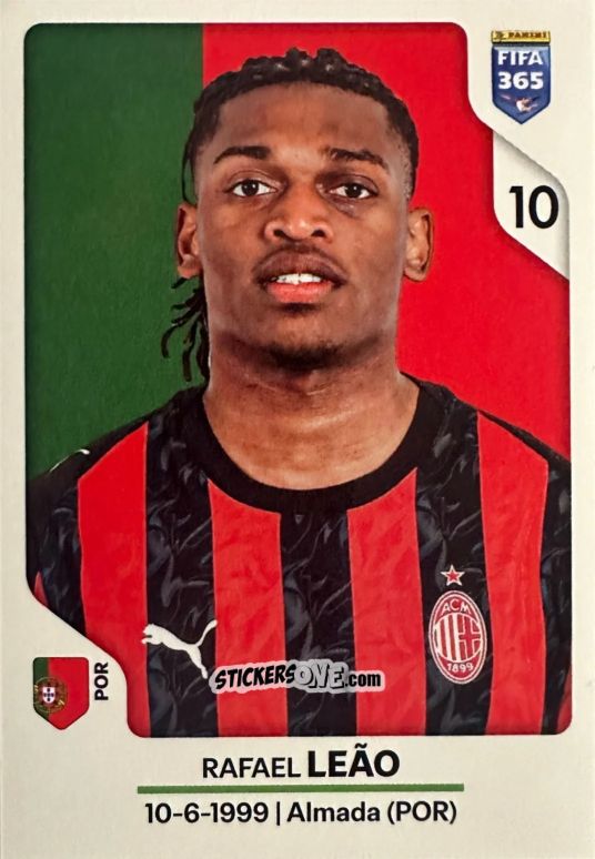 Figurina Rafael Leão - Fifa 365 2026 n. 295 - Panini