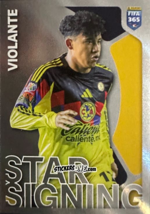 Figurina Isaías Violante (Star Signing) - Fifa 365 2026 n. 310 - Panini