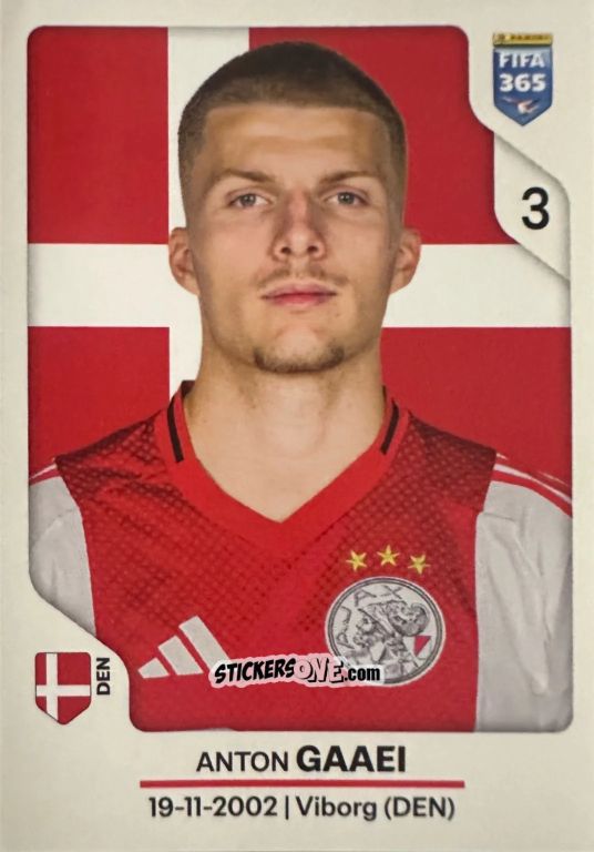 Figurina Anton Gaaei - Fifa 365 2026 n. 319 - Panini