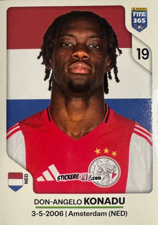 Figurina Don-Angelo Konadu - Fifa 365 2026 n. 326 - Panini