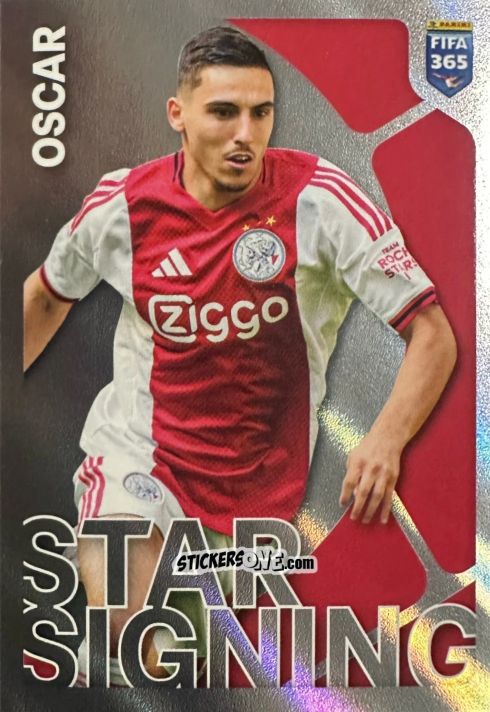 Cromo Oscar Gloukh (Star Signing) - Fifa 365 2026 n. 328 - Panini