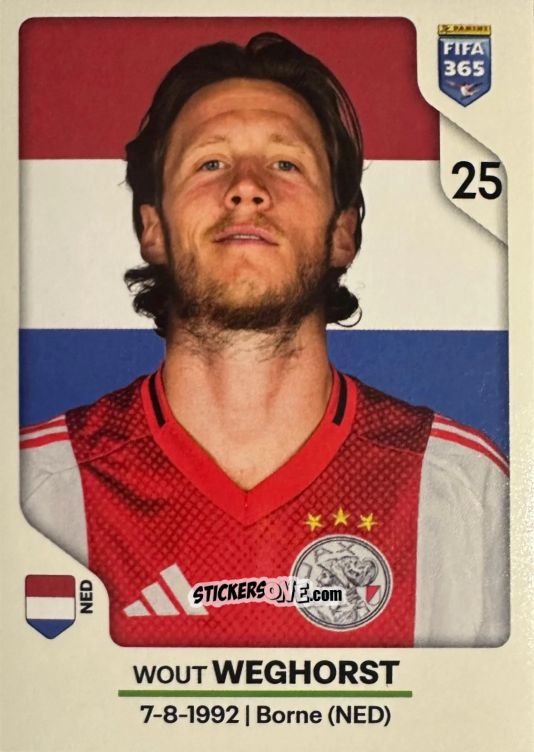 Figurina Wout Weghorst - Fifa 365 2026 n. 332 - Panini