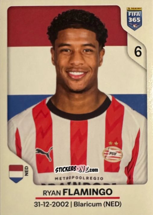 Cromo Ryan Flamingo - Fifa 365 2026 n. 335 - Panini