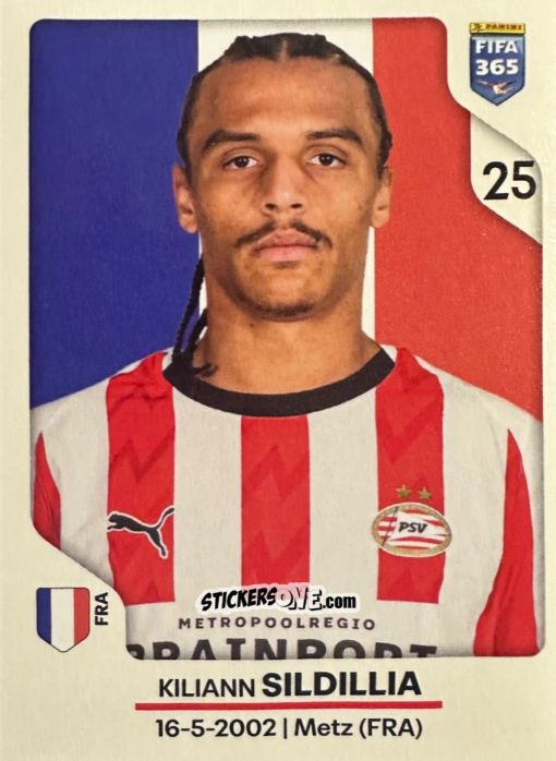 Figurina Kiliann Sildillia - Fifa 365 2026 n. 336 - Panini