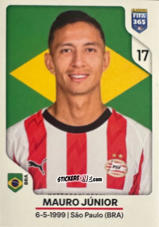Cromo Mauro Junior - Fifa 365 2026 n. 338 - Panini