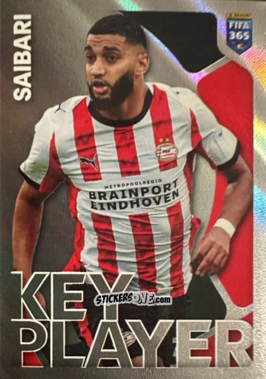 Figurina Ismael Saibari (Key Piayer) - Fifa 365 2026 n. 345 - Panini