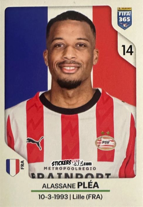 Figurina Alassane Plea - Fifa 365 2026 n. 349 - Panini