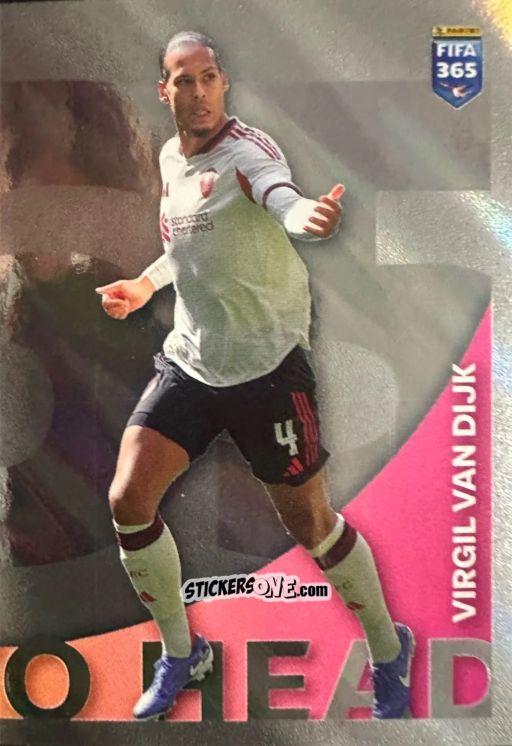Sticker Virgil van Dijk (Liverpool FC) - Fifa 365 2026 n. 356 - Panini