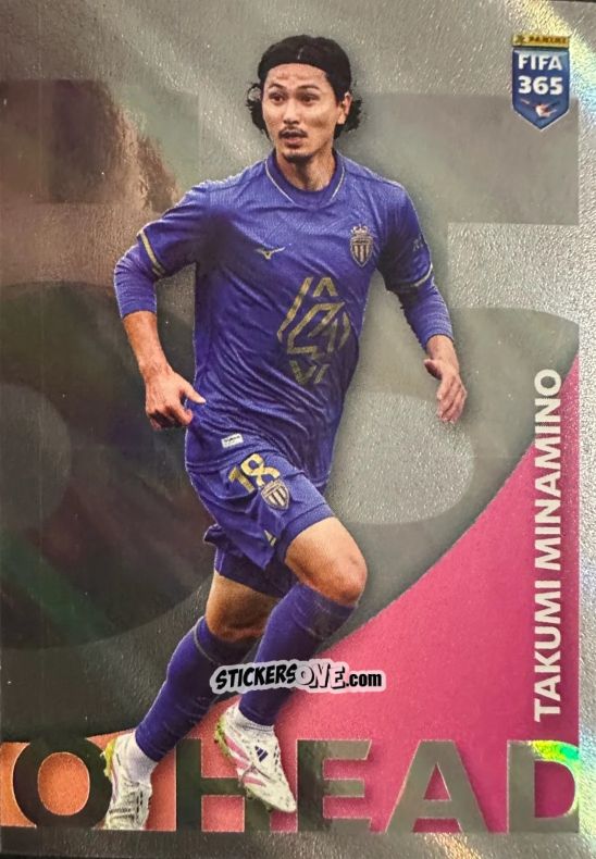 Sticker Takumi Minamino (AS Monaco) - Fifa 365 2026 n. 358 - Panini