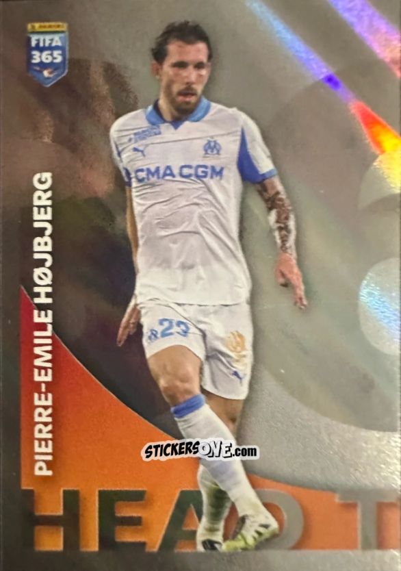 Figurina Pierre-Emile Højbjerg (Olympique de Marseille) - Fifa 365 2026 n. 361 - Panini