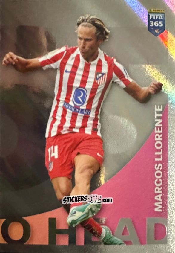 Cromo Marcos Llorente (Atlético de Madrid) - Fifa 365 2026 n. 362 - Panini