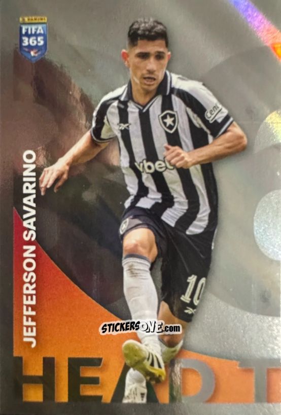 Cromo Jefferson Savarino (Botafogo) - Fifa 365 2026 n. 363 - Panini