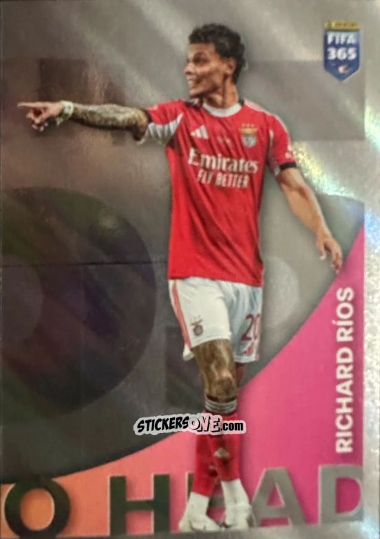 Cromo Richard Ríos (SL Benfica) - Fifa 365 2026 n. 364 - Panini